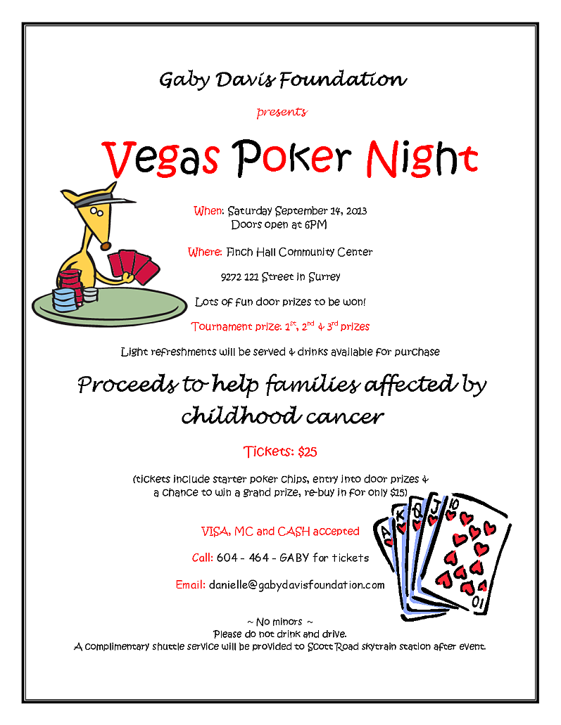 Vegas Poker Night!