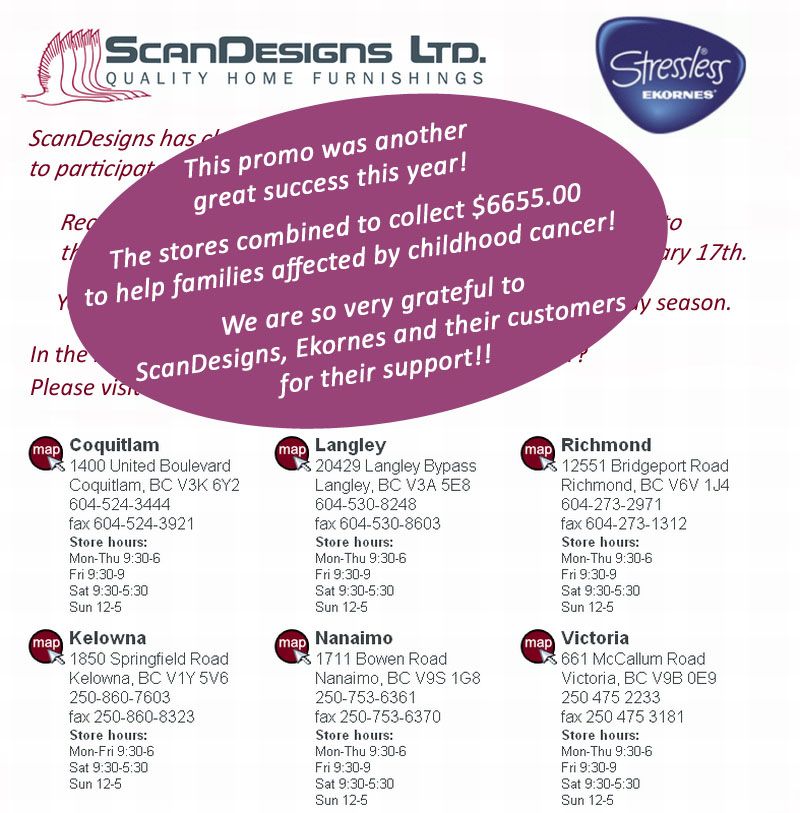 ScanDesigns - Ekornes Charity Promo